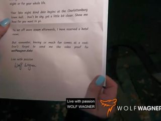 Grown duits milf rubina geneukt buitenshuis door vreemdeling! wolf wagner wolfwagner.date