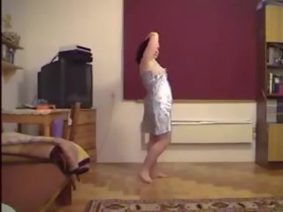 Russa mulher louca dança, grátis novo louca porcas filme 3f