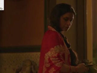 Rasika dugal meravigliosa x nominale clip scena con padre in legge in mirzapur tela serie
