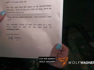 Grown німецька матуся rubina вдарив на відкритому повітрі по чужий! wolf wagner wolfwagner.date