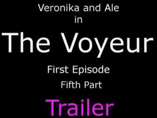 The Voyeur Ep1 Part 1- Headscissor Outdoor