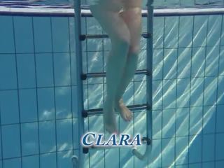 Small Tits Petite Teen Clara Underwater