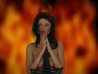 Devil kvinna - stor tuttarna diva retar, högupplöst kön video- 59
