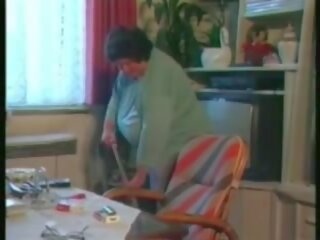 Lustful Plumper Doing Housework