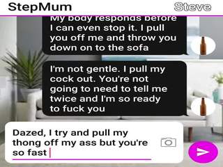 Seksi milf dan anak fuck pada mereka sofa sexting main peranan