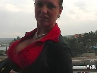 Barmfager babe kora kryk naken på offentlig i croatia: hd x karakter film 23