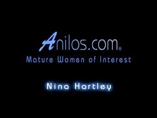 Lustful middle-aged granny Nina Hartley masturbating
