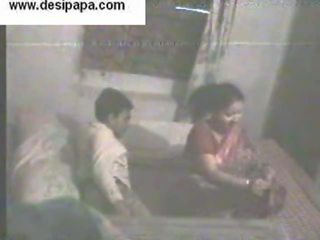 Indian Pair Secretly Filmed In Their Bedroom Swallowing And Having adult film Each Other