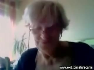 55 years old granny videos her big tits on cam movie
