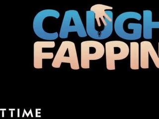 Caught Fapping - Stepdad Caught her Playing with her Pussy !