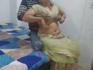 Delightful big boobs indian step sister fucked by her younger brother in doggy style on bhai dooj