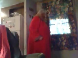 Captivating BBW Granny Showing Off