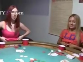 Young Girls adult movie On Poker Night