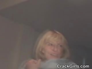 Blonde Street call girl Bent Over And Fucked Doggystyle