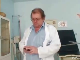Big tits fat mom Rosana gyno medical practitioner examination