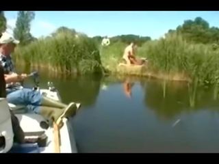 Fisherman Sees Young Couple Having adult video