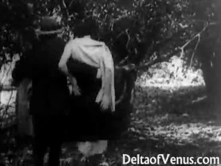 Antique adulte vidéo 1915 - une gratuit tour