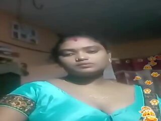 Tamil indiýaly çişik blue silky blouse live, xxx movie 02